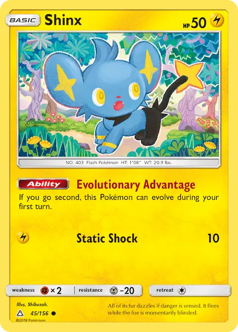 Shinx, Ultra Prism 45/156