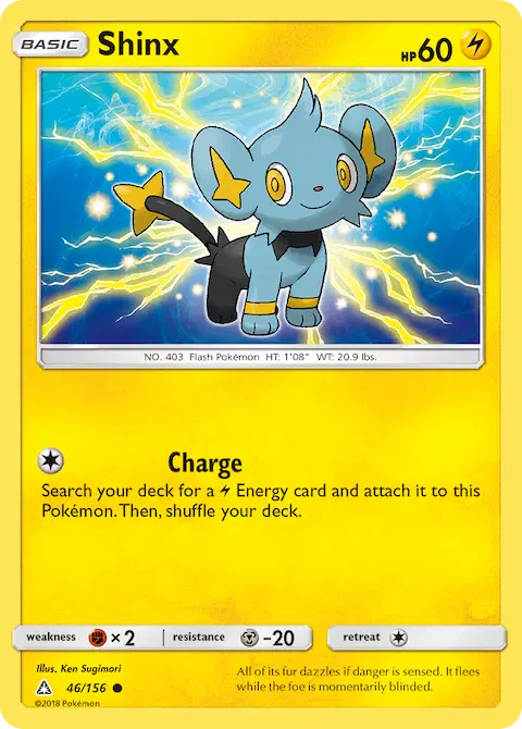 Shinx, Ultra Prism 46/156