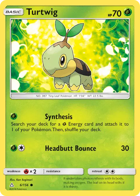 Turtwig, Ultra Prism 6/156