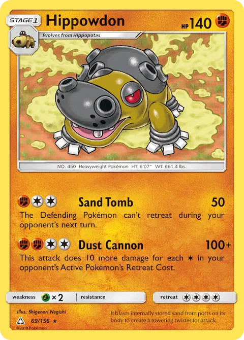 Hippowdon, Ultra Prism 69/156