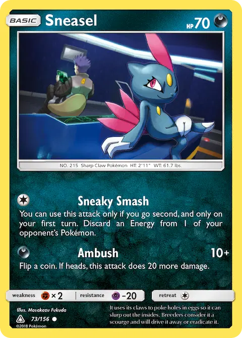 Sneasel, Ultra Prism 73/156