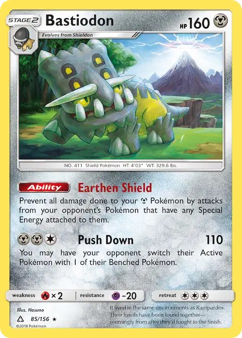 Bastiodon, Ultra Prism 85/156