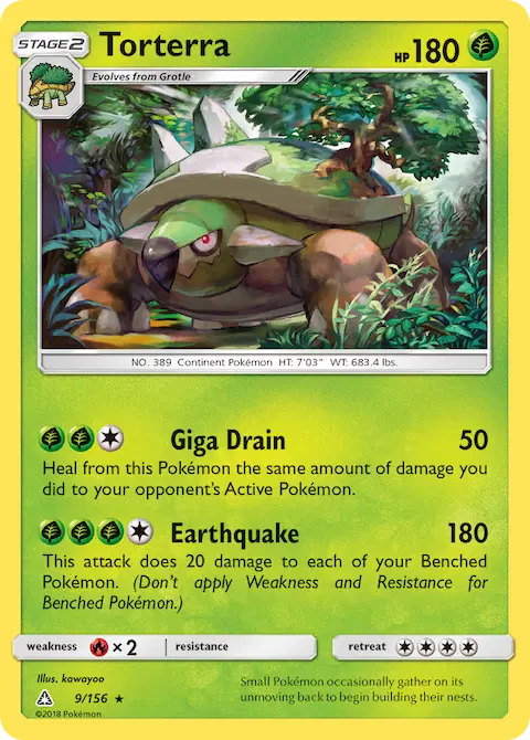 Torterra, Ultra Prism 9/156