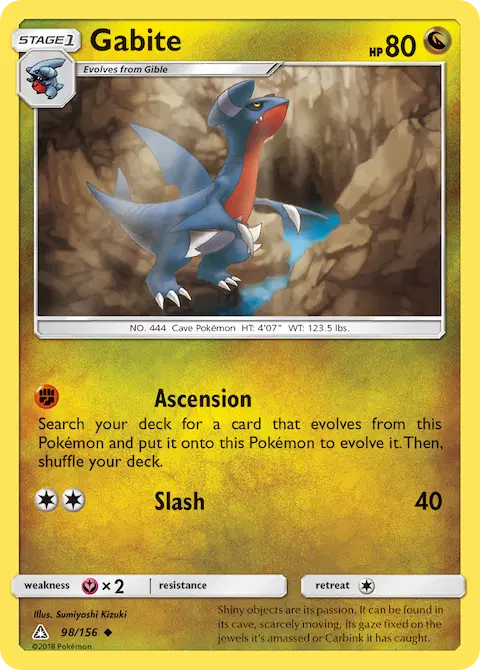 Gabite, Ultra Prism 98/156