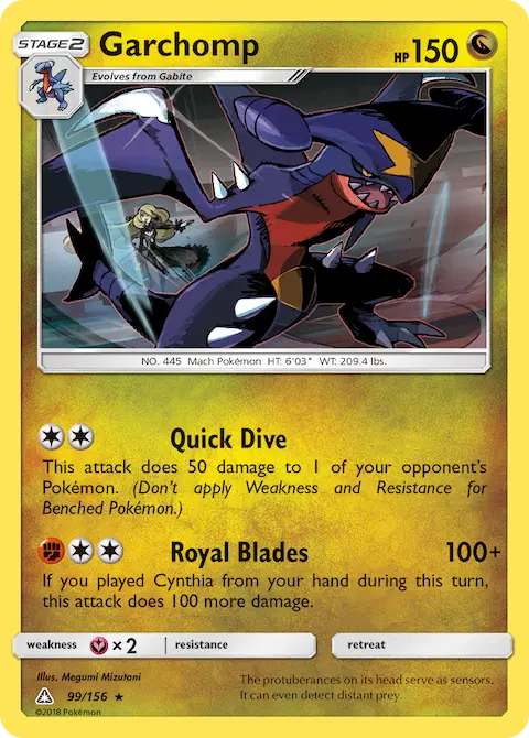 Garchomp, Ultra Prism 99/156