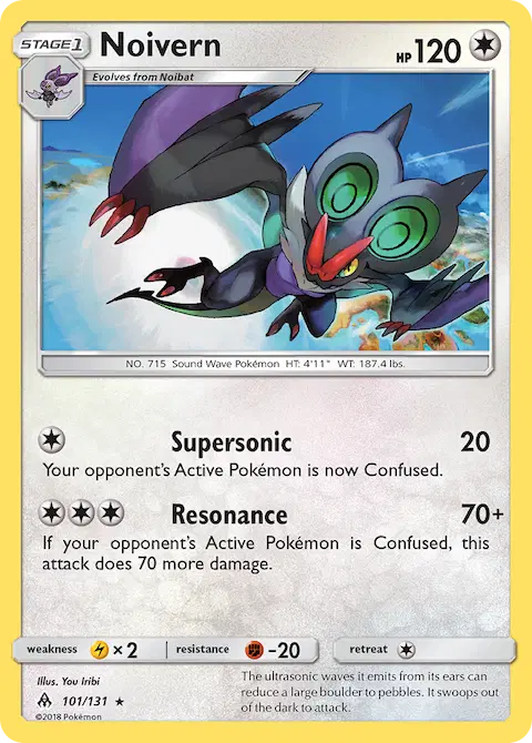 Noivern, Forbidden Light 101/131