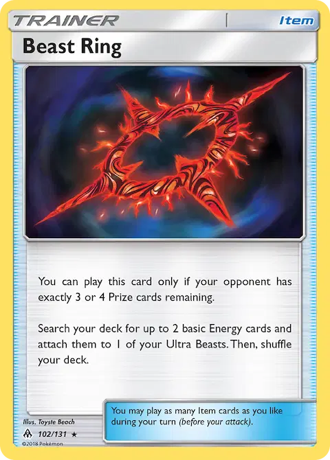 Beast Ring, Forbidden Light 102/131