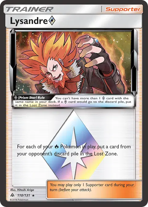Lysandre ◇, Forbidden Light 110/131