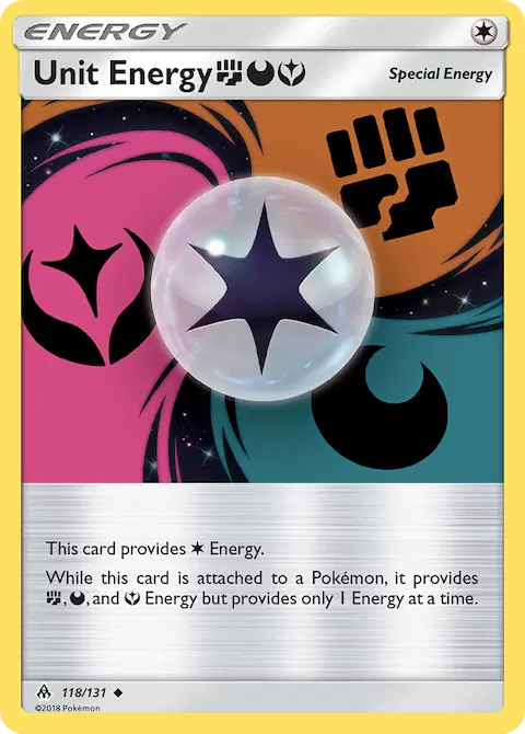 Unit Energy FightingDarknessFairy, Forbidden Light 118/131