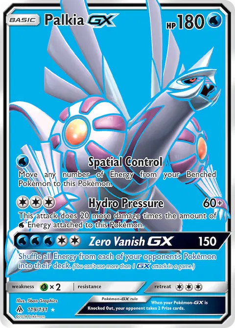 Palkia GX, Forbidden Light 119/131