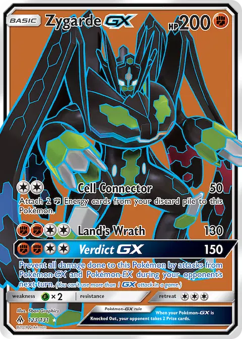 Zygarde GX, Forbidden Light 123/131