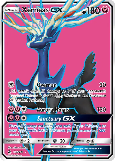 Xerneas GX, Forbidden Light 126/131