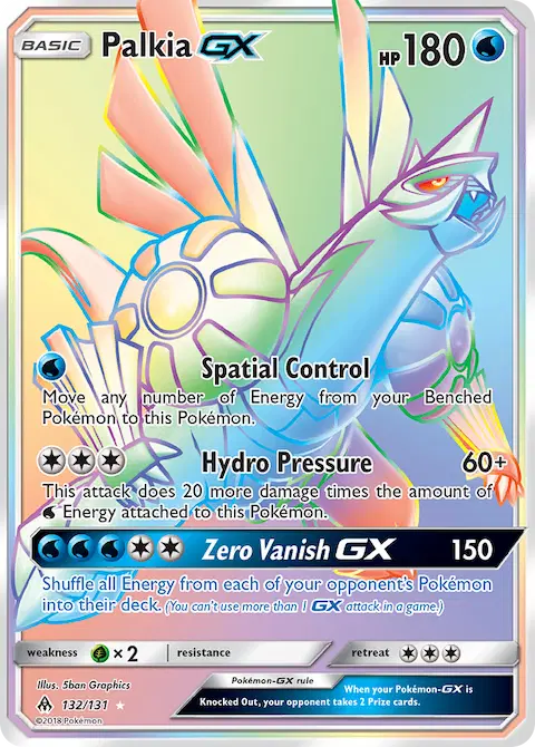 Palkia GX, Forbidden Light 132/131