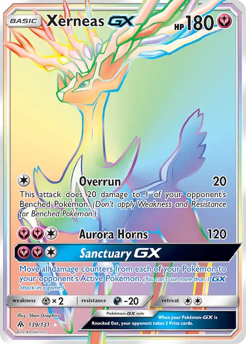 Xerneas GX, Forbidden Light 139/131