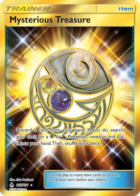 Mysterious Treasure, Forbidden Light 145/131