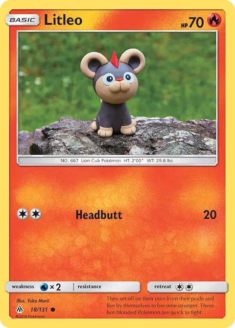 Litleo, Forbidden Light 18/131