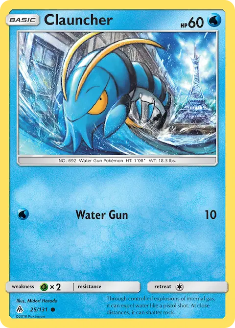 Clauncher, Forbidden Light 25/131