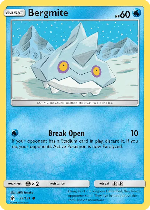 Bergmite, Forbidden Light 29/131