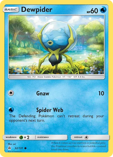 Dewpider, Forbidden Light 32/131