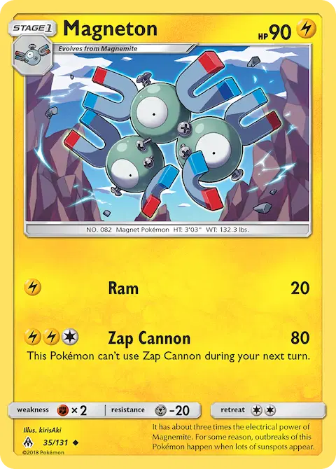 Magneton, Forbidden Light 35/131