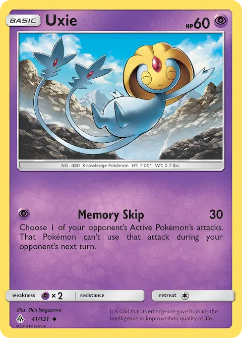 Uxie, Forbidden Light 41/131