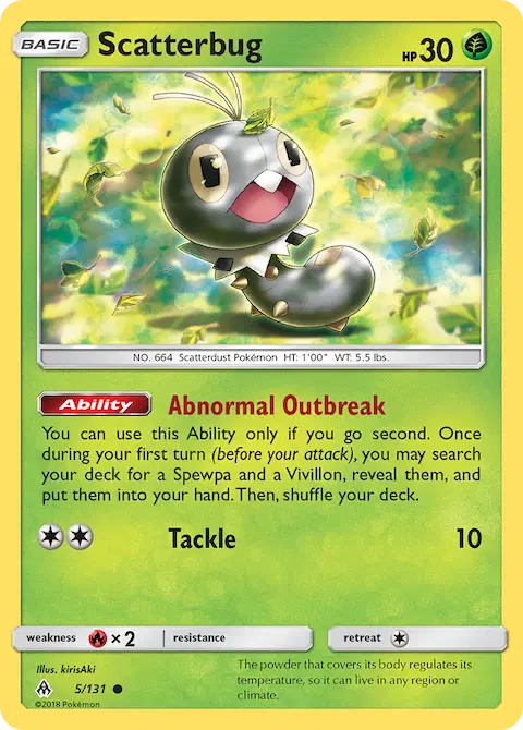 Scatterbug, Forbidden Light 5/131