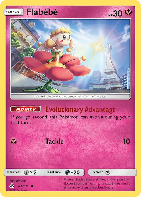 Flabébé, Forbidden Light 83/131