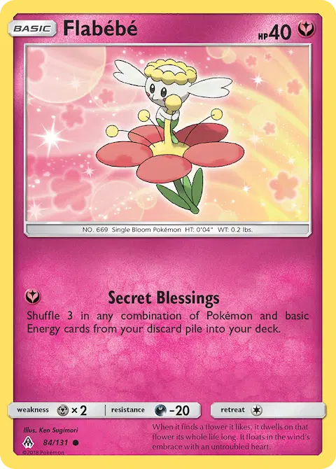 Flabébé, Forbidden Light 84/131