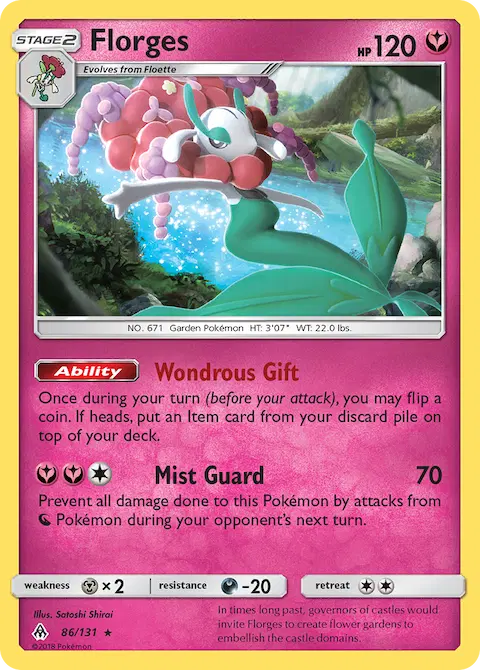 Florges, Forbidden Light 86/131