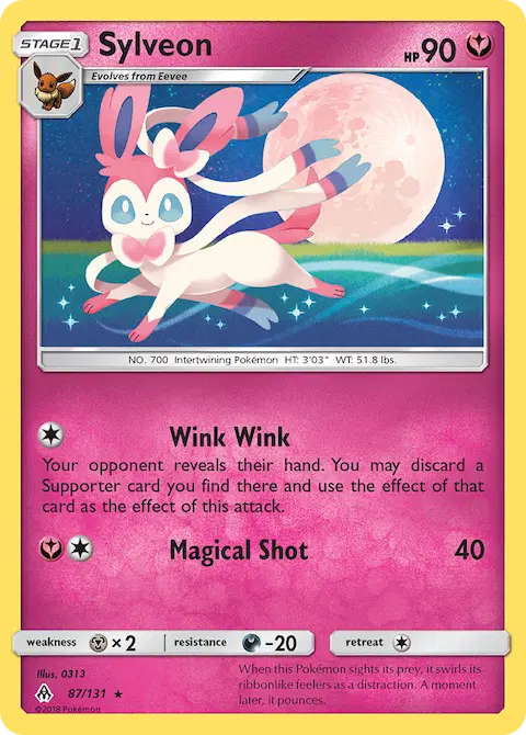 Sylveon, Forbidden Light 87/131