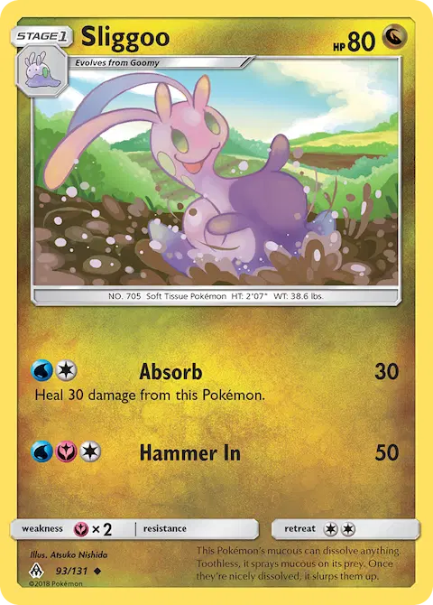 Sliggoo, Forbidden Light 93/131