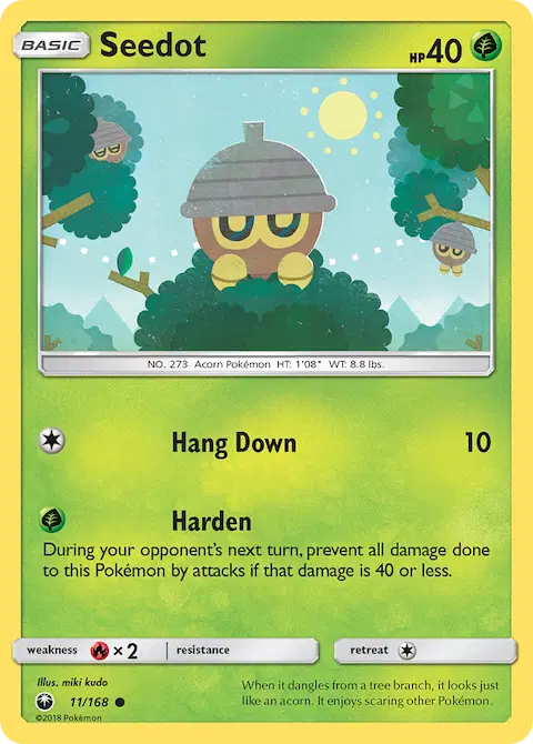 Seedot, Celestial Storm 11/168