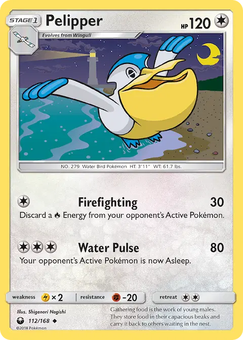 Pelipper, Celestial Storm 112/168