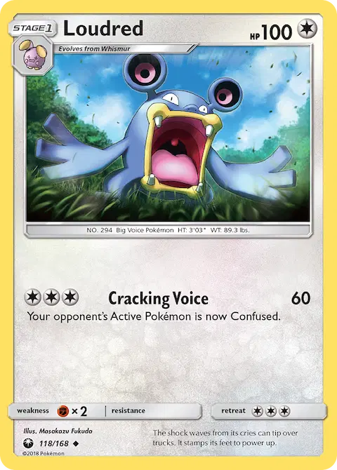Loudred, Celestial Storm 118/168