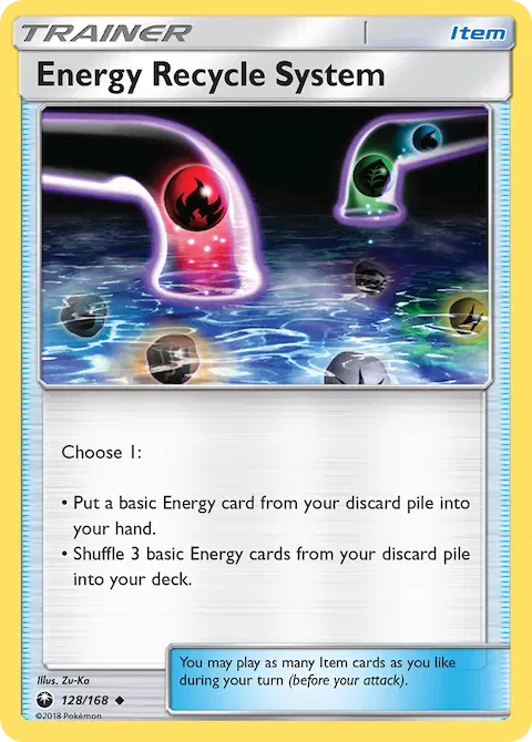 Energy Recycle System, Celestial Storm 128/168