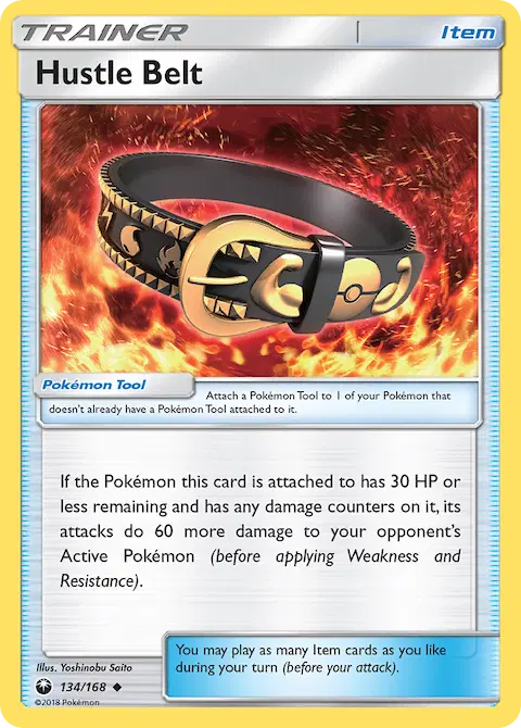 Hustle Belt, Celestial Storm 134/168