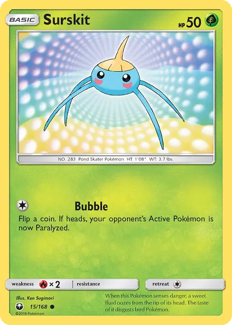 Surskit, Celestial Storm 15/168