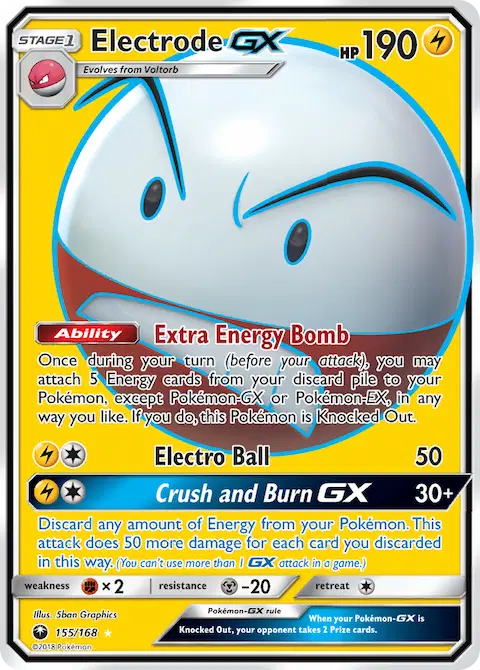Electrode GX, Celestial Storm 155/168