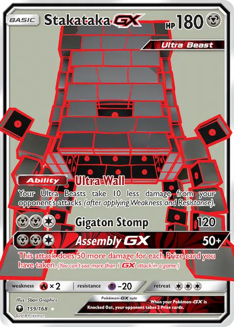 Stakataka GX, Celestial Storm 159/168