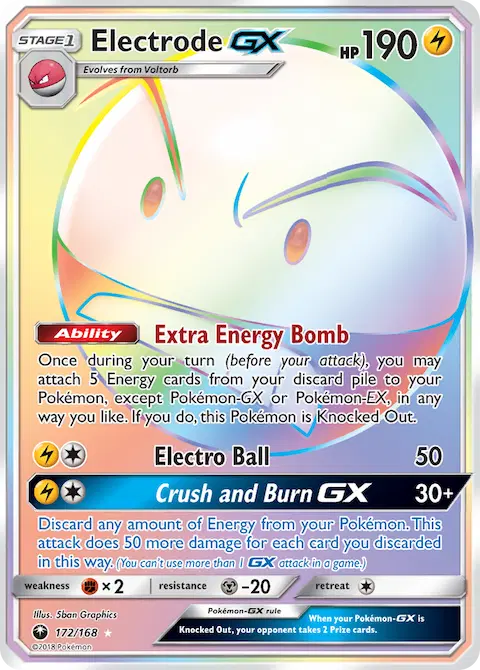 Electrode GX, Celestial Storm 172/168