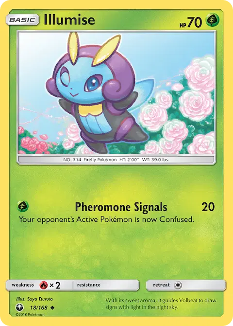 Illumise, Celestial Storm 18/168