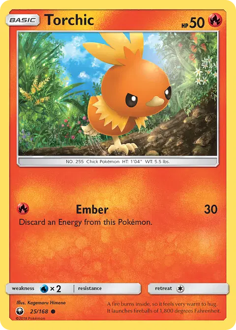 Torchic, Celestial Storm 25/168