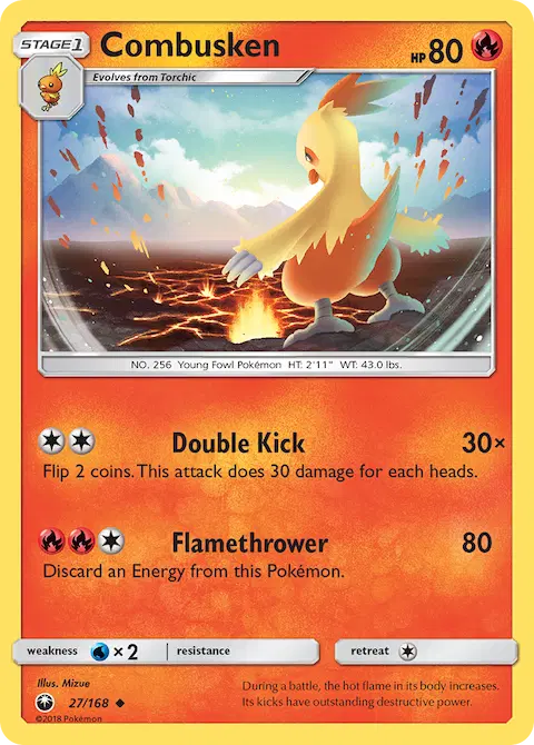 Combusken, Celestial Storm 27/168