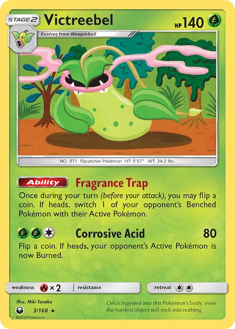 Victreebel, Celestial Storm 3/168