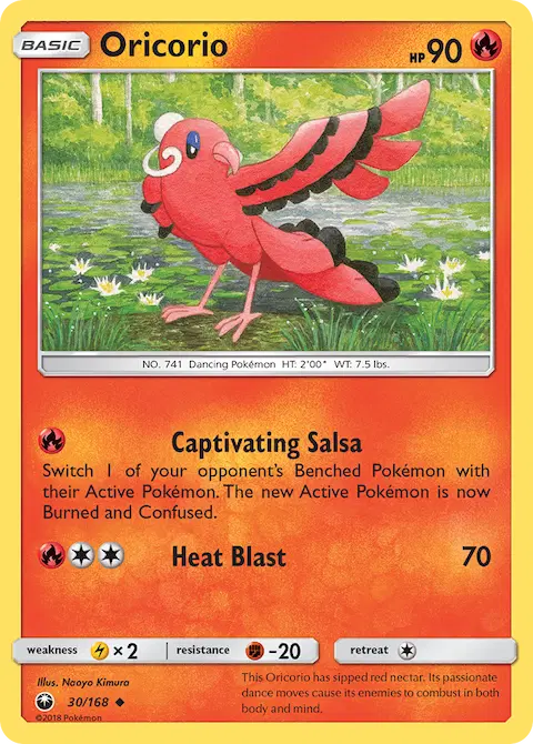Oricorio, Celestial Storm 30/168