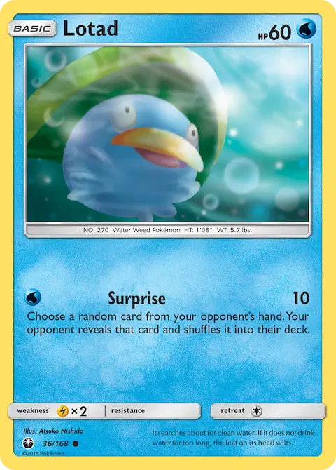 Lotad, Celestial Storm 36/168