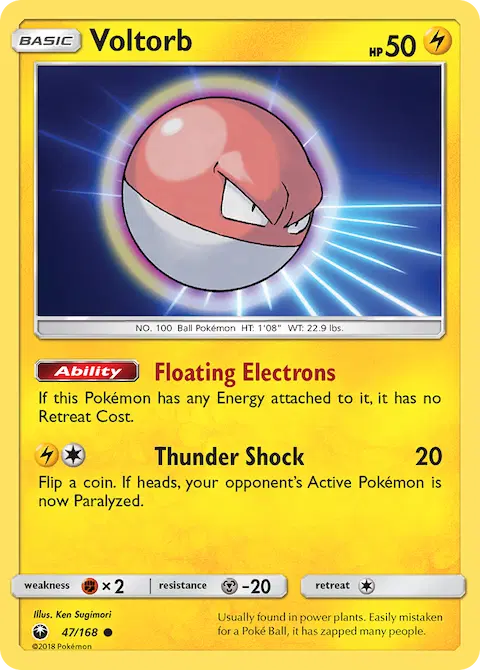Voltorb, Celestial Storm 47/168