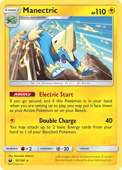 Manectric, Celestial Storm 52/168