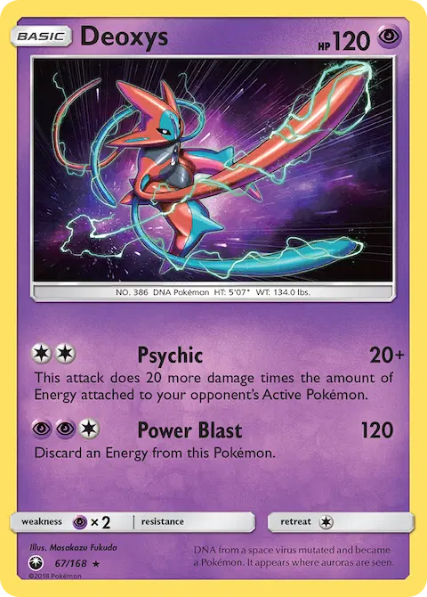 Deoxys, Celestial Storm 67/168