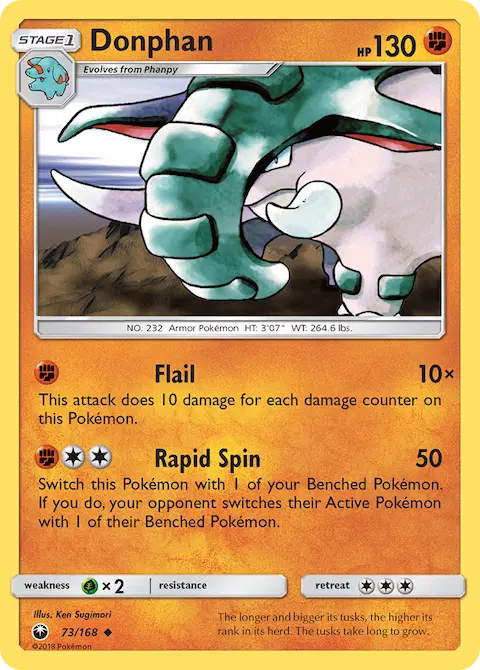 Donphan, Celestial Storm 73/168